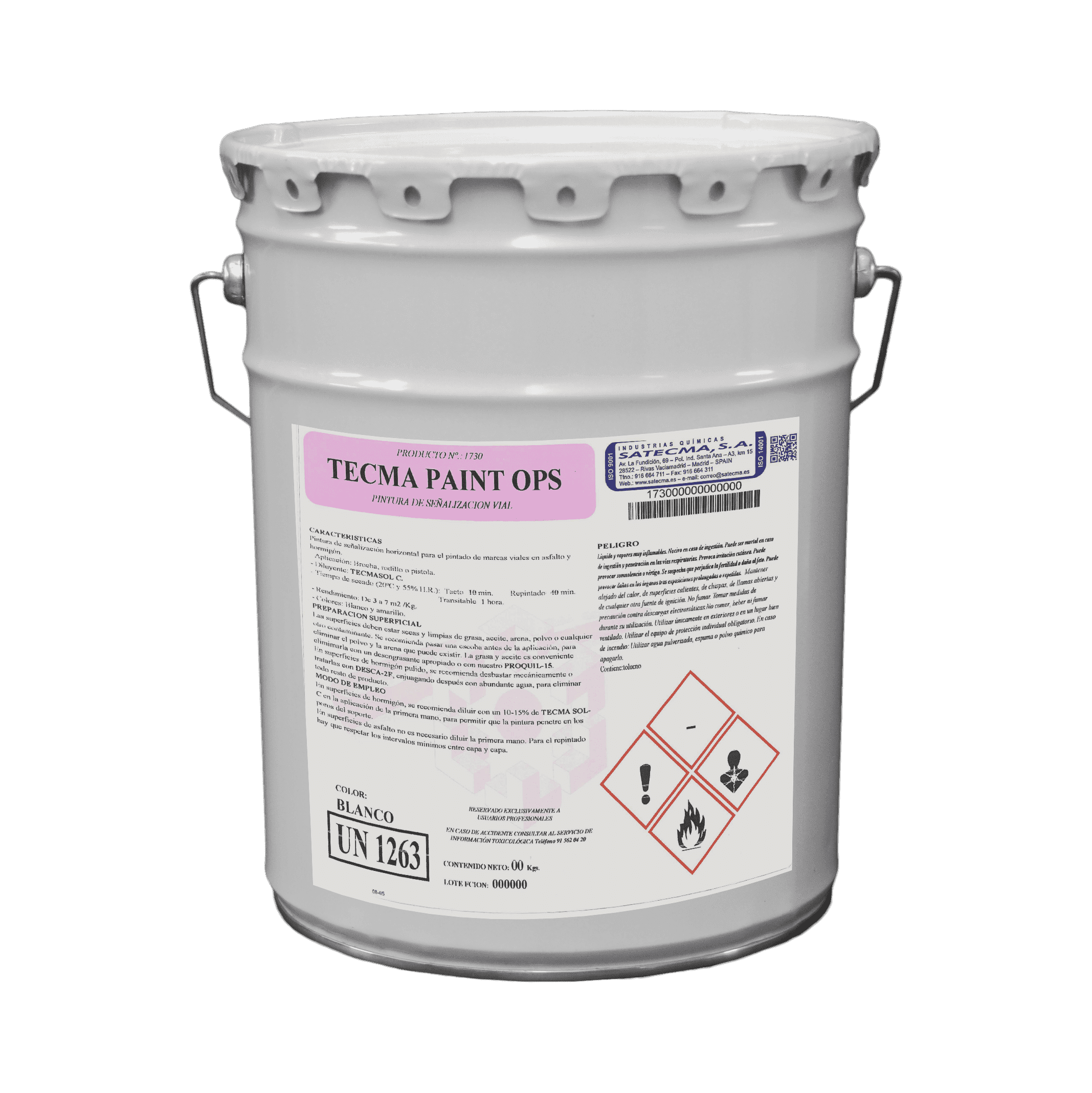 pintura señalización vial