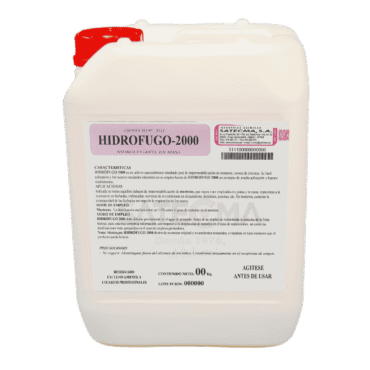 hidrofugante en masa