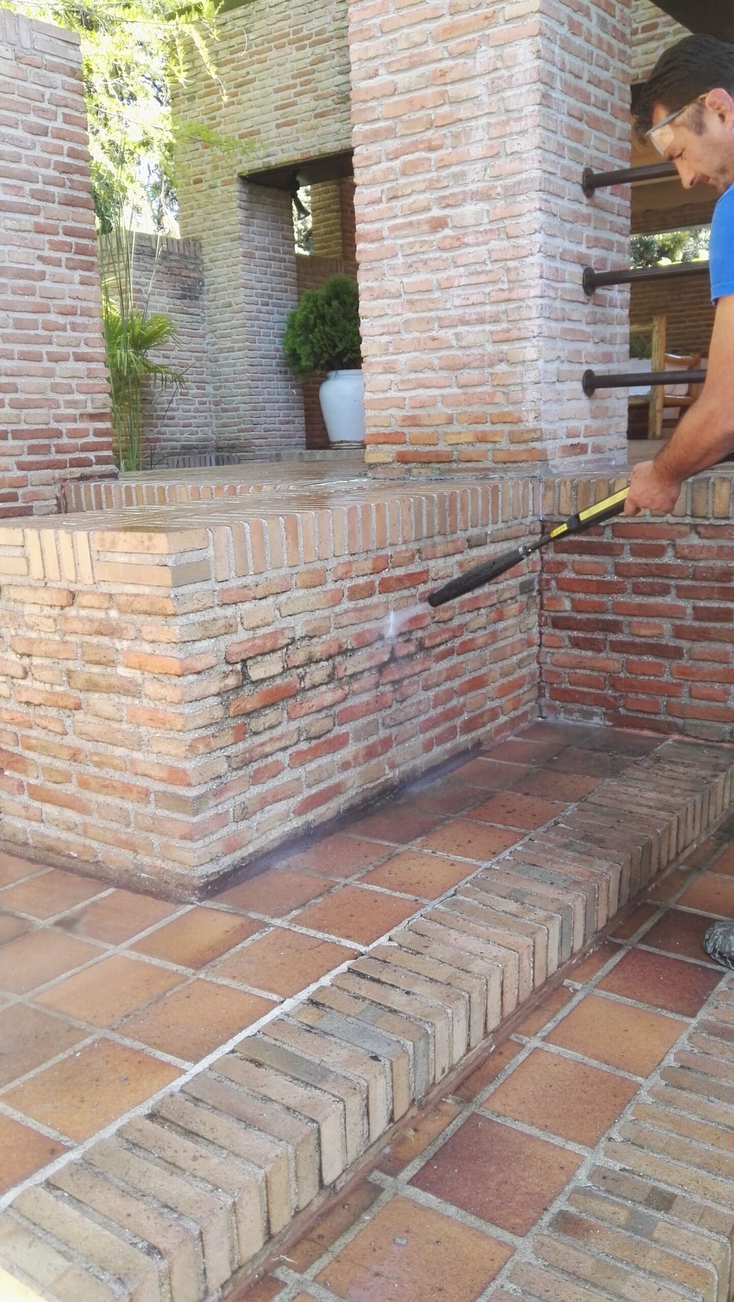 demostración limpieza con proquil Alca