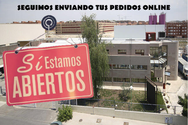 seguimos abiertos y fabricando