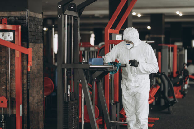 limpieza desinfeccion gimnasio