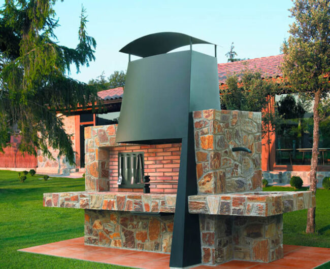 barbacoa de obra